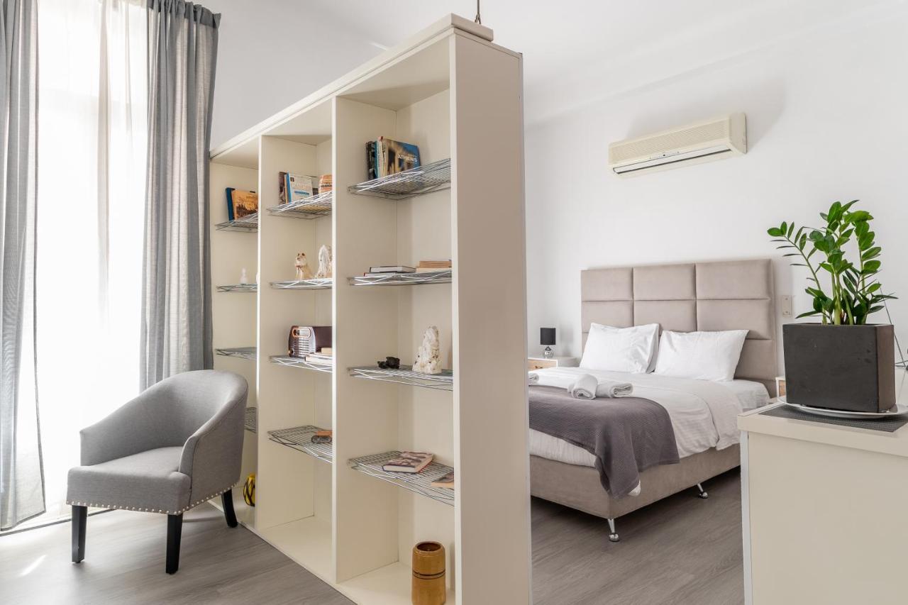 Apollonas Luxurious Apartments Atény Exteriér fotografie